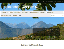 Tablet Screenshot of cafe-kogi.com